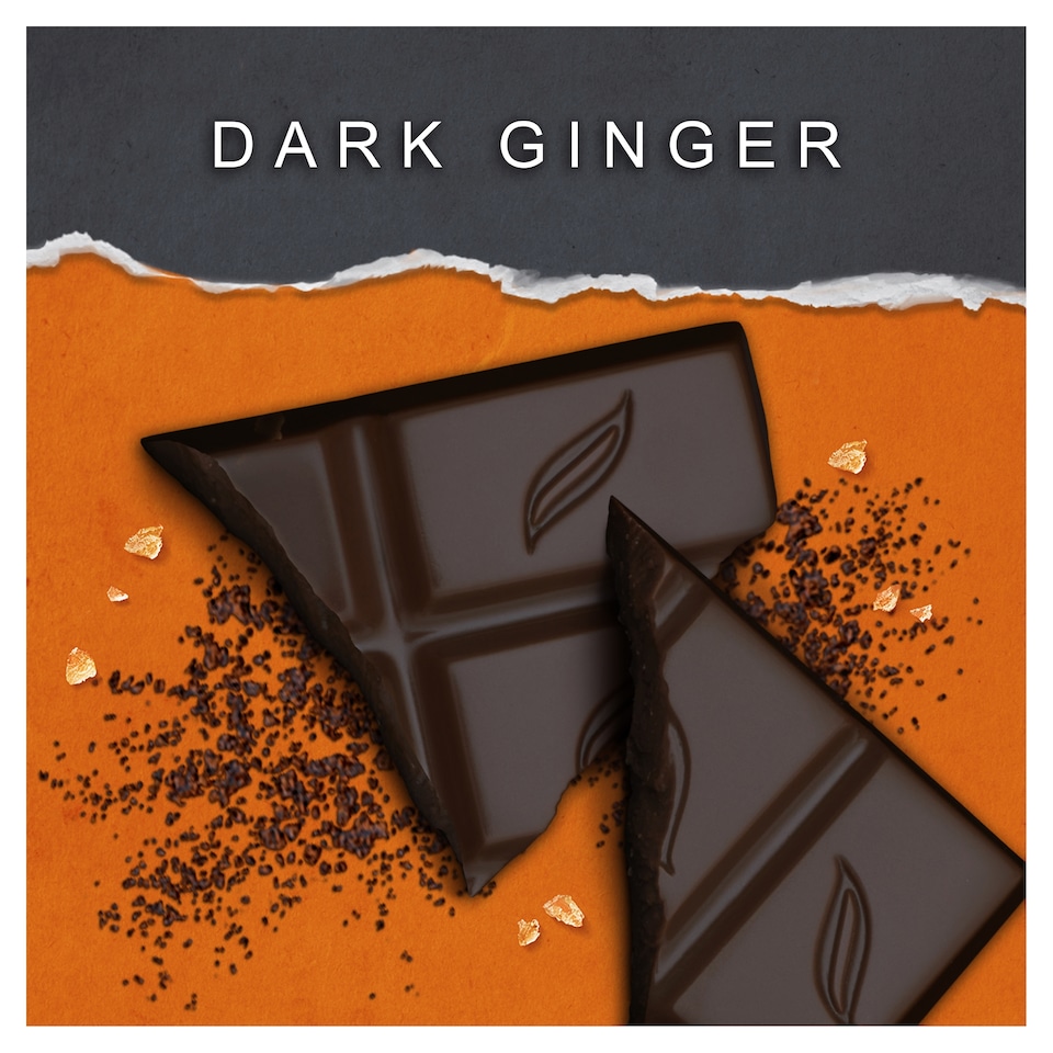 image 1 of Green & Black's Organic Ginger Dark Chocolate Bar 90g