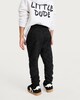 image 3 of F&F Boys 2-Pack Cotton Rich Inject Joggers in Grey