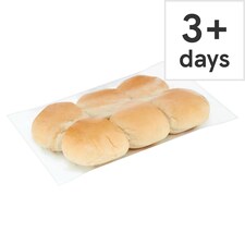 Tesco Big Bite Soft White Rolls 6 Pack