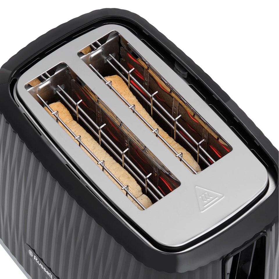 image 1 of Russel Hobbs Eden 2 Slice Toaster Black