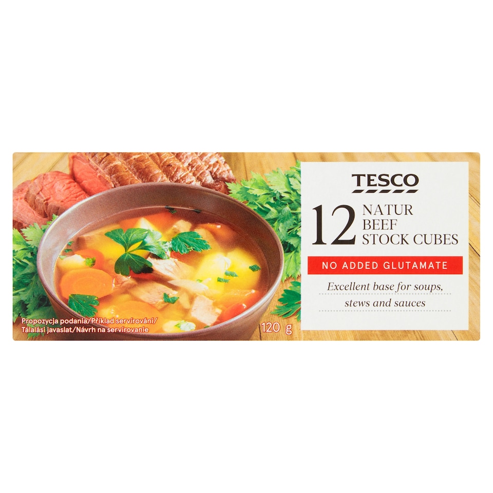 Tesco marhahúsleves-kocka 12 db 120 g
