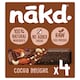 image 1 of Nakd Cocoa Delight Bars - Fruit, Peanut 4 Pack 140g