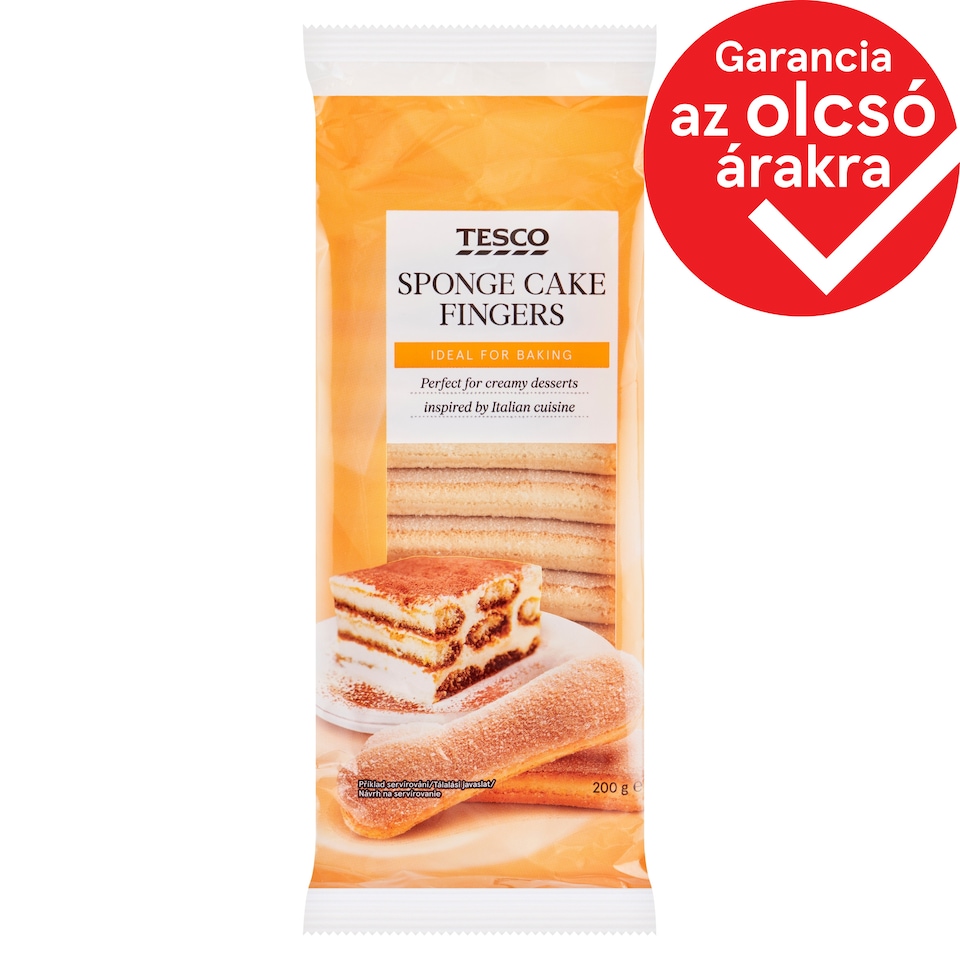 Tesco Sponge Cake Fingers 200 g