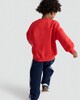 image 3 of Bluey Cotton Rich Christmas Print Sweatshirt in Red