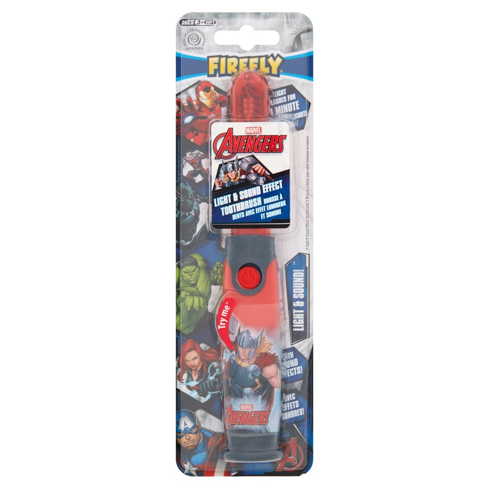 Avengers Firefly Light & Sound Toothbrush