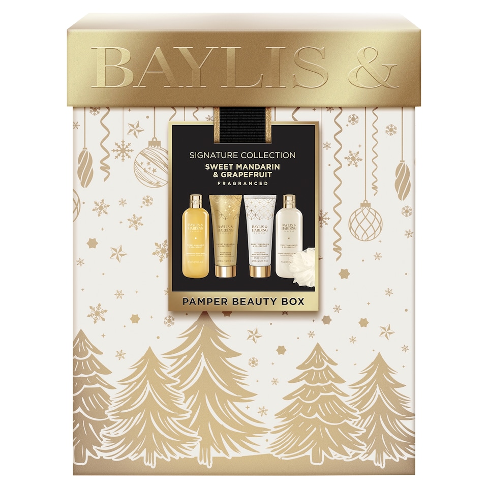 image 1 of Baylis & Harding Sweet Mandarin & Grapefruit Pamper Beauty Box Gift Set