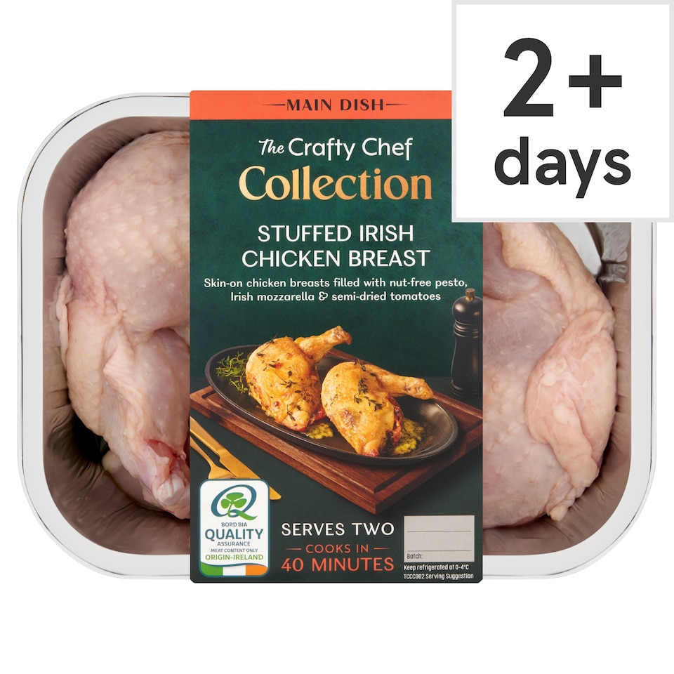 The Crafty Chef Collection Stuffed Irish Chicken Breast 592g