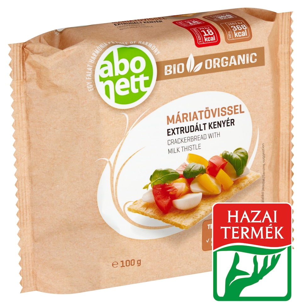 Abonett BIO extrudált kenyér máriatövissel 100 g