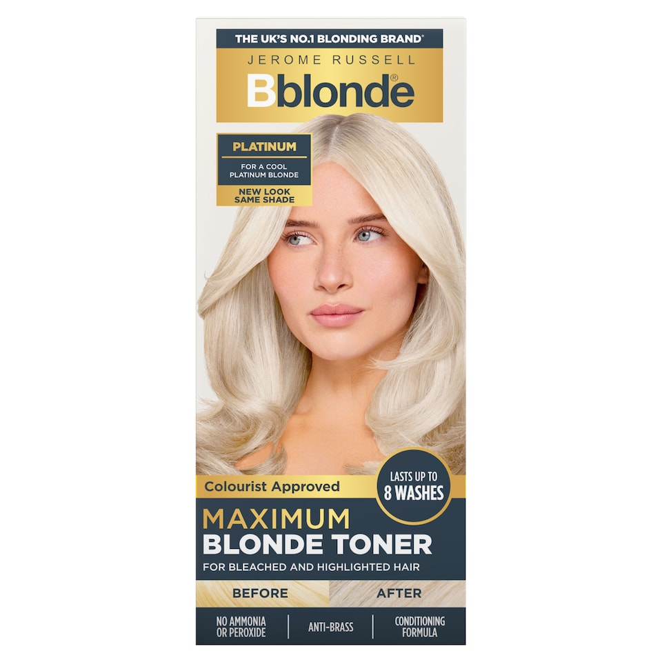 Jerome Russell B Blonde Platinum Blonde Toner