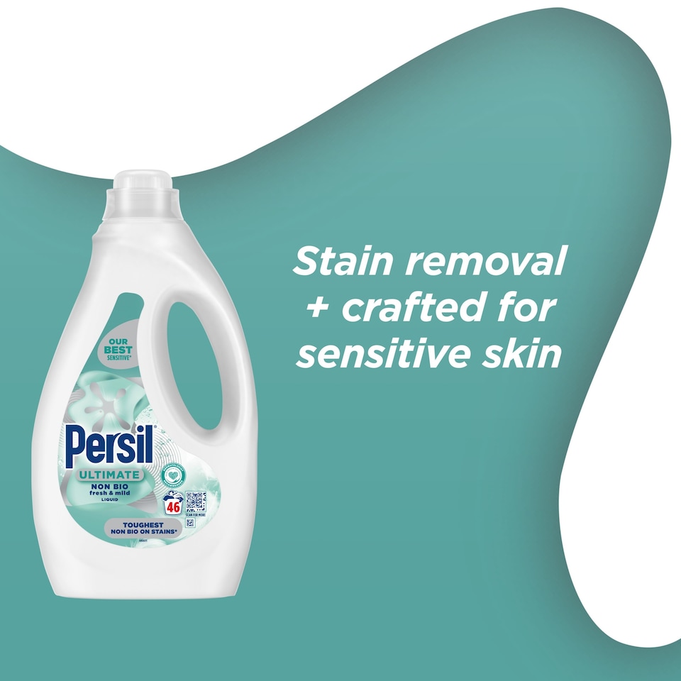 image 1 of Persil Ultimate Fresh & Mild Non Bio Laundry Detergent 46 Washes 1242ml