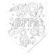 image 3 of Igloo Kindness Pennant Colouring Book