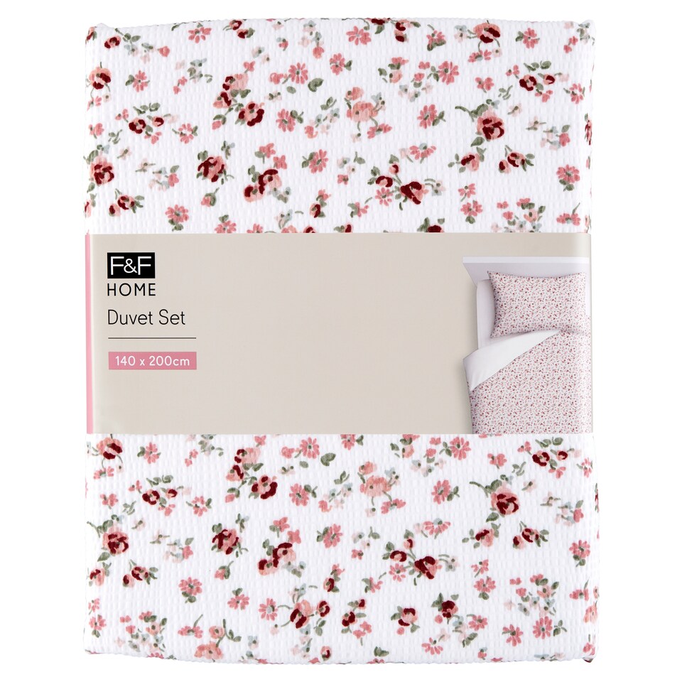 obrázok 1 z F&F Home Textured Ditsy Floral posteľná súprava 140 x 200 cm