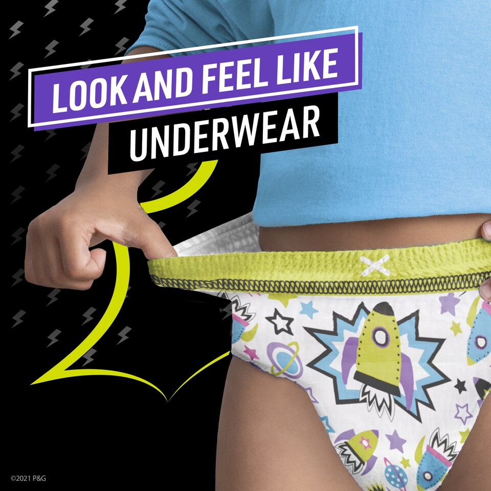 image 1 of Pampers Ninjamas Pyjama Pants 8-12 Years 9 Pack