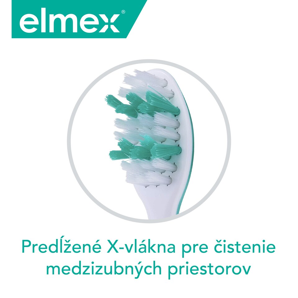 obrázok 1 z elmex® Sensitive zubná kefka mäkká 1 ks
