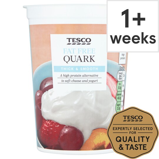 Tesco Quark Fat Free Soft Cheese 500G