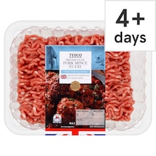 Tesco Lean Pork Mince 5% Fat 500G