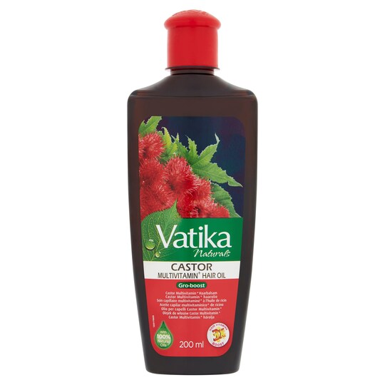 Vatika Naturals Castor Enriched Hair Oil 200 Ml