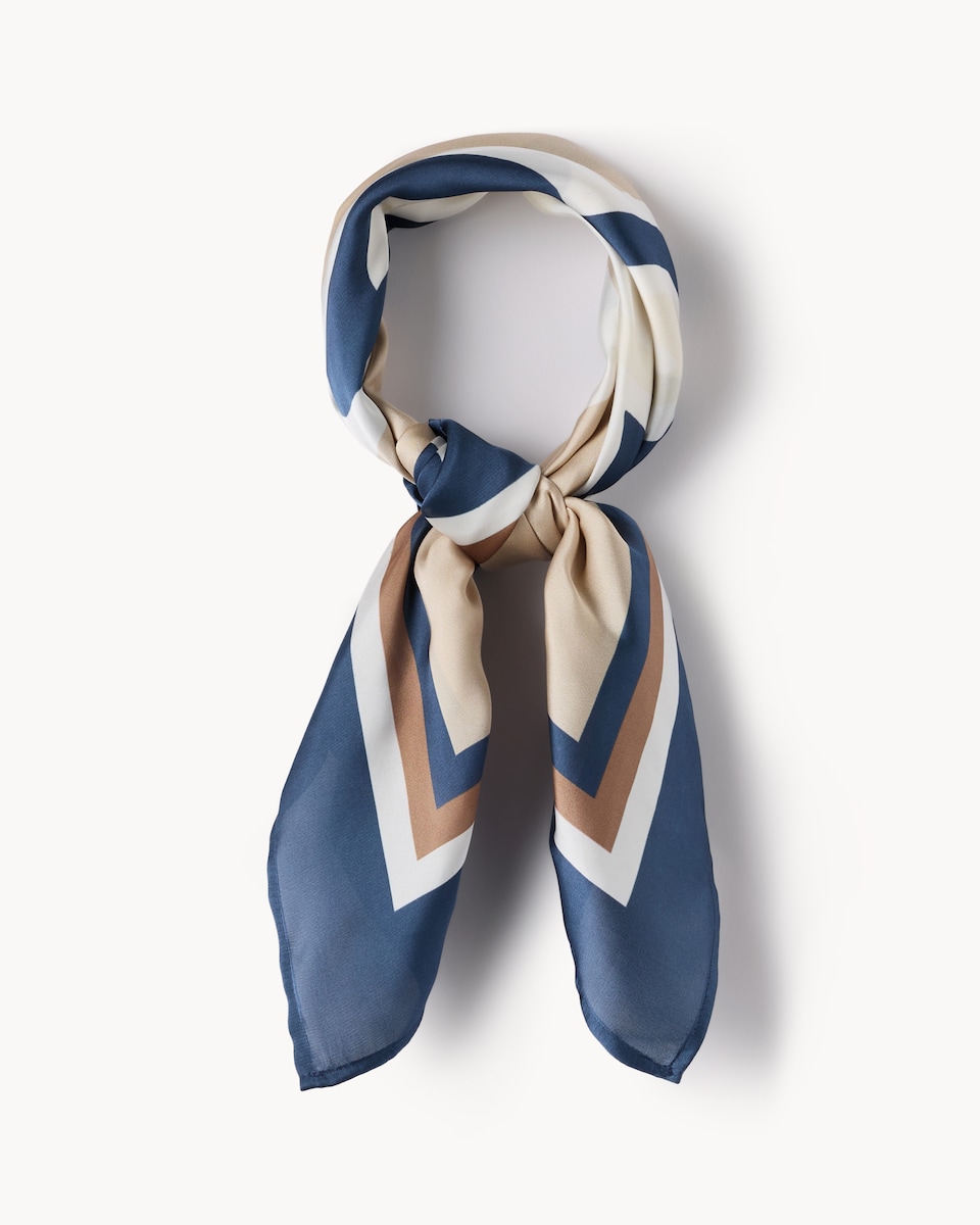 image 1 of F&F Patterned Scarf in Multi