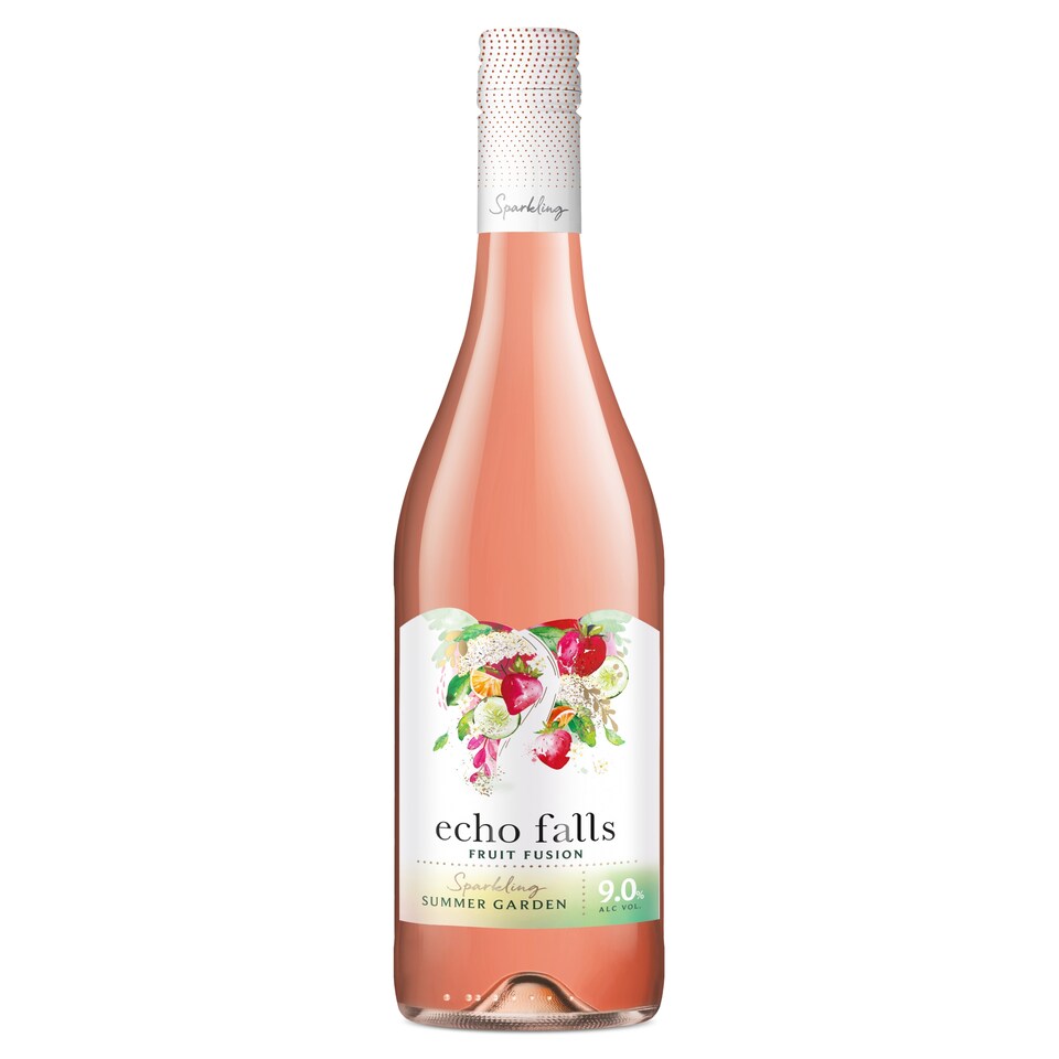 image 1 of Echo Falls Fruit Fusion Sparkling Summer Garden 750Ml