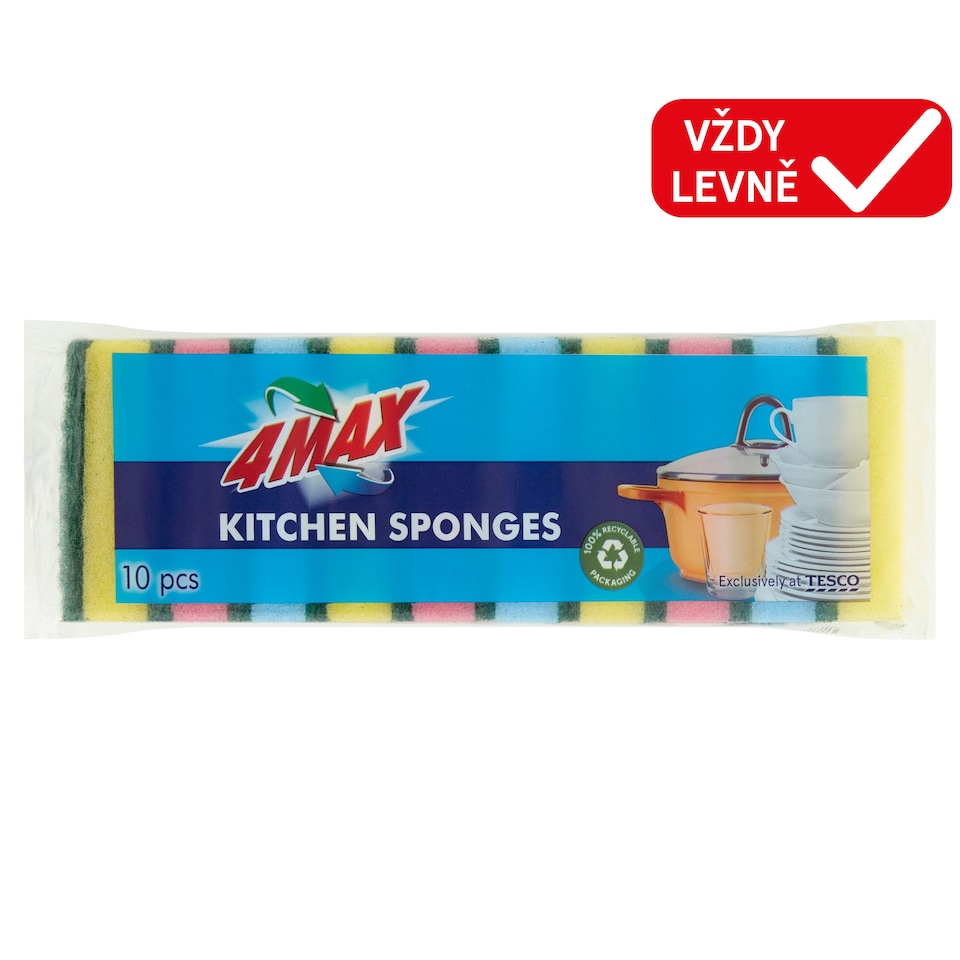 Tesco Kuchyňské houbičky 10 ks