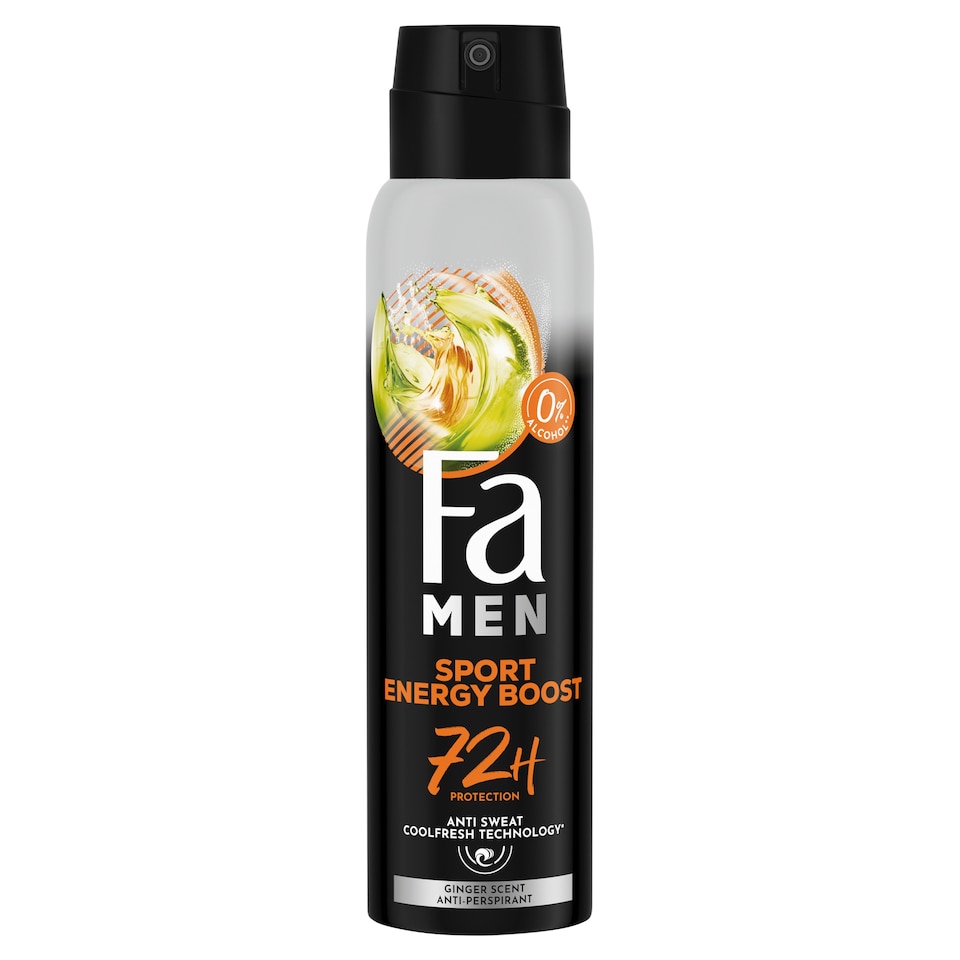 Fa Men Sport Energy Boost izzadásgátló deospray 150 ml