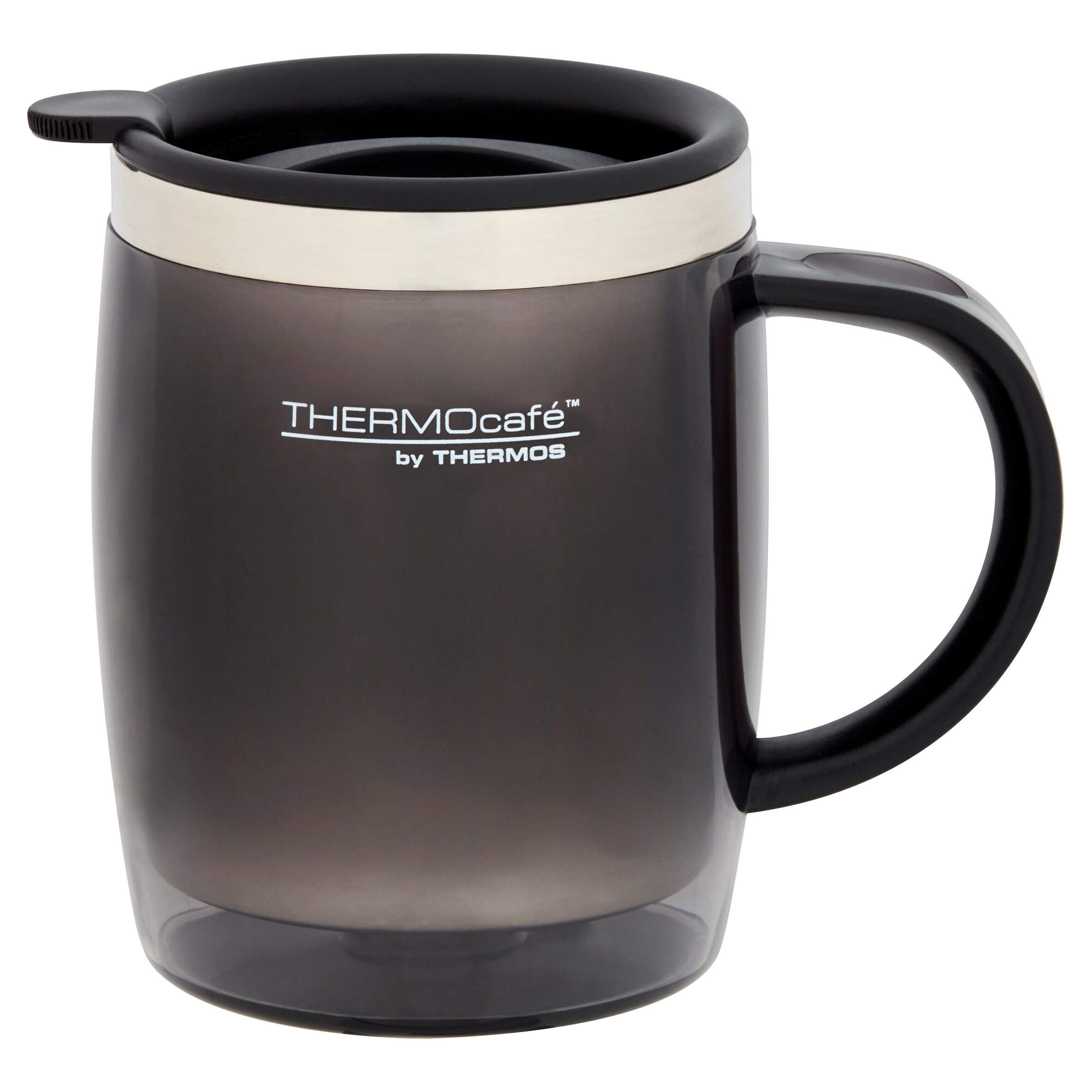 Thermos Gloss Desk Mug Black 450Ml 