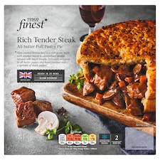 Tesco Finest Steak Pie 500g