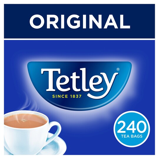 Tetley Softpack 240 Teabags 750G Tesco Groceries