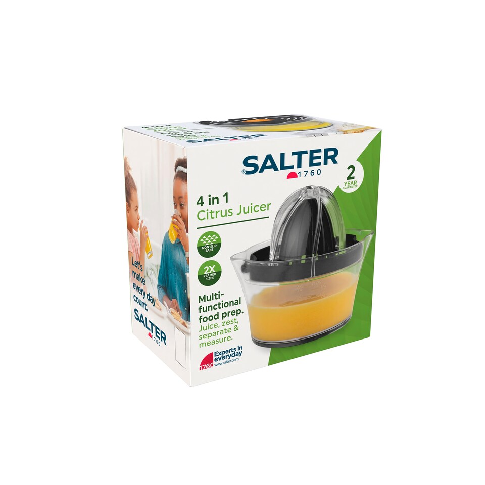 image 1 of Salter Pancake Day 4in1 Citrus Juicer
