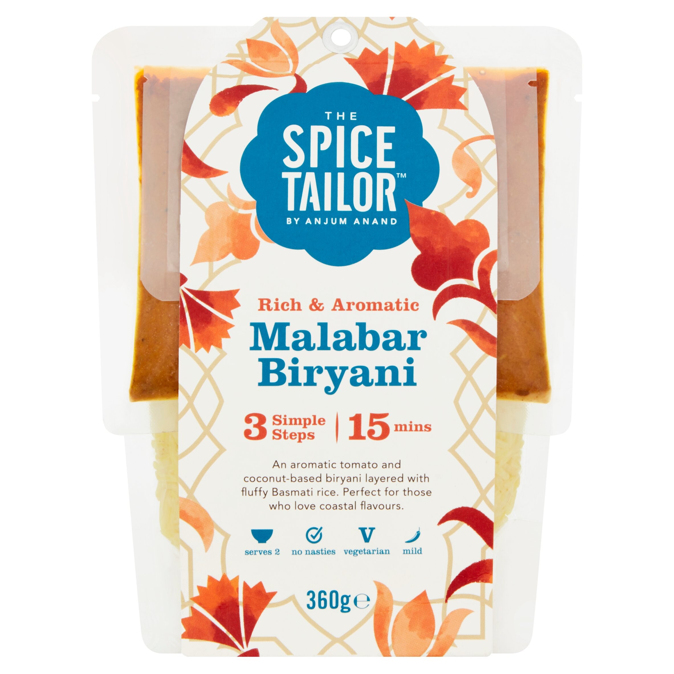 Calories in The Spice Tailor Malabar Biryani Chumster