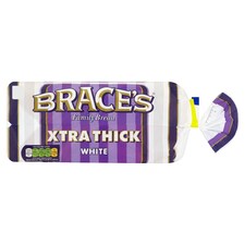 BRACES EXTRA     THICK WHITE      SLICED 800G     