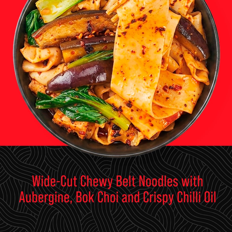 image 1 of Kitchen Joy Crispy Chilli Oil Biang Biang Noodles 310g