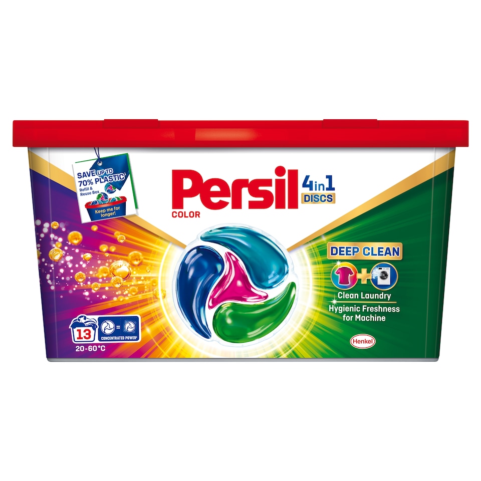 image 1 of Persil Discs 4in1 Deep Clean Color Laundry Detergent 13 Washes 214.5 g