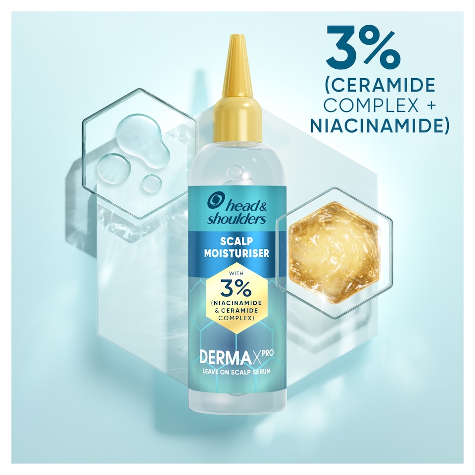 image 1 of Head & Shoulders DermaXpro Leave on Scalp Moisturiser Serum 145ml