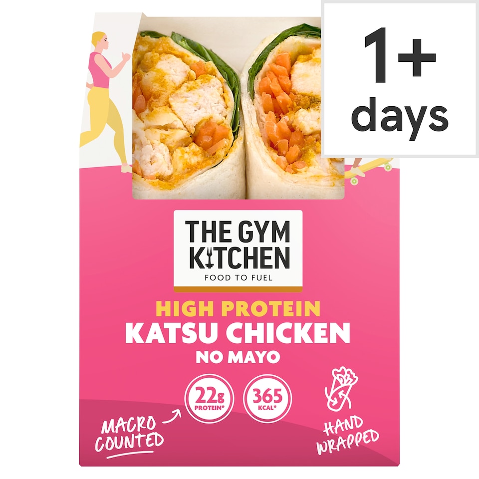 image 1 of The Gym Kitchen Katsu Chicken Wrap