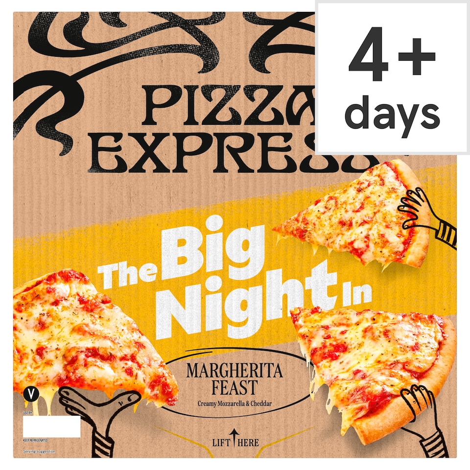 Pizza Express The Big Night In Margherita Feast 550g