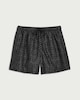 image 4 of F&F Geometric Print Swim Shorts in Black