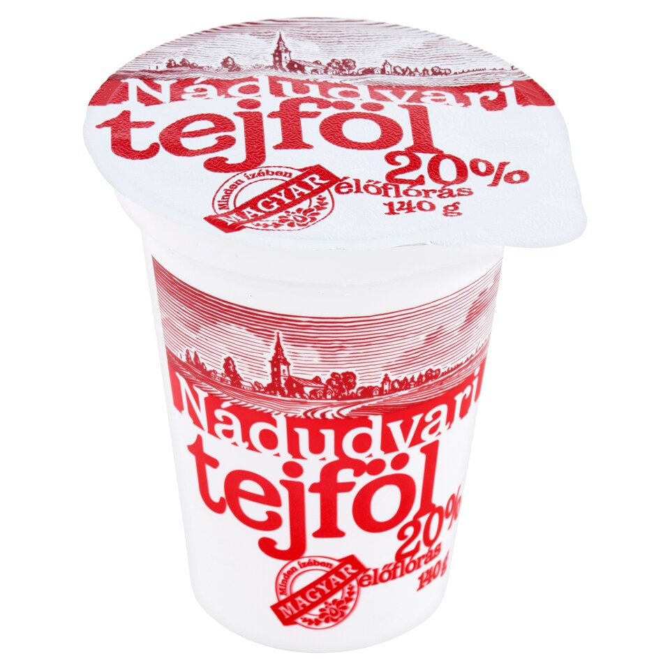 Nádudvari élőflórás tejföl 20% 140 g  1. kép