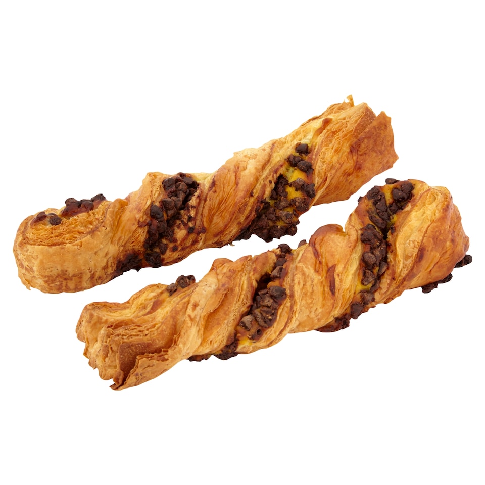 image 1 of Tesco Chocolate Twist 2 Pack