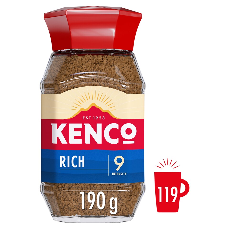 image 1 of Kenco Rich Instant Coffee 190g