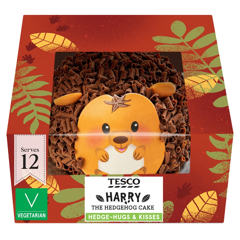 Tesco Harry The Hedgehog Cake 12 Servings