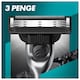 image 3 of UEFA Champions League Special Edition Gillette Mach3 Charcoal Razor for Men, 6 Razor Blade Refills
