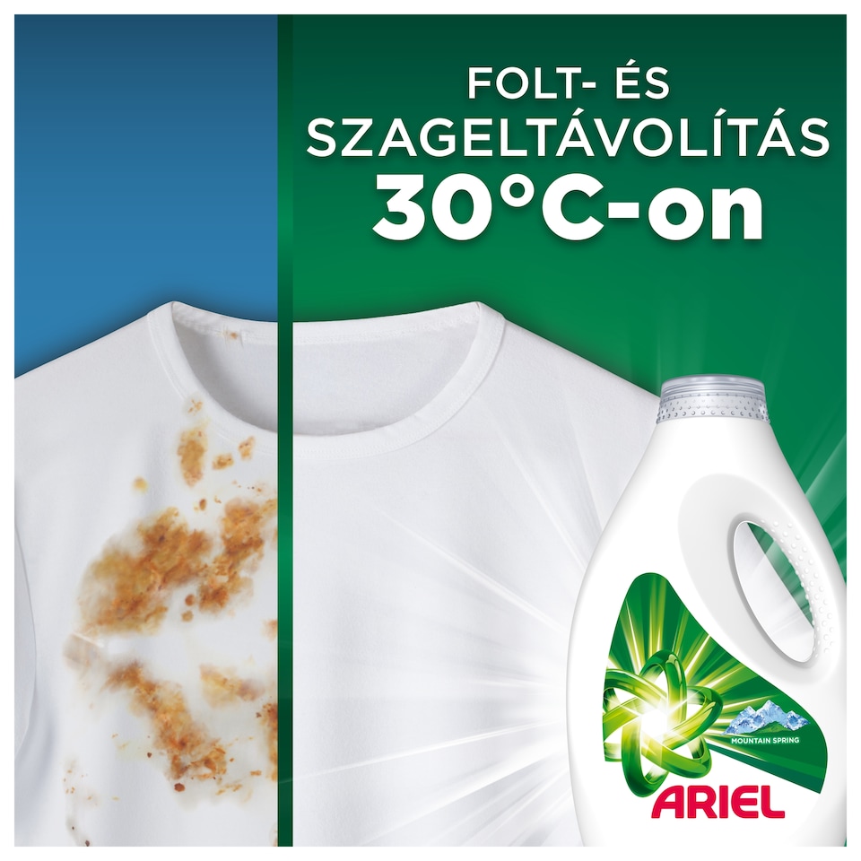 image 1 of Ariel Washing Liquid, 60 Washes, Mountain Spring