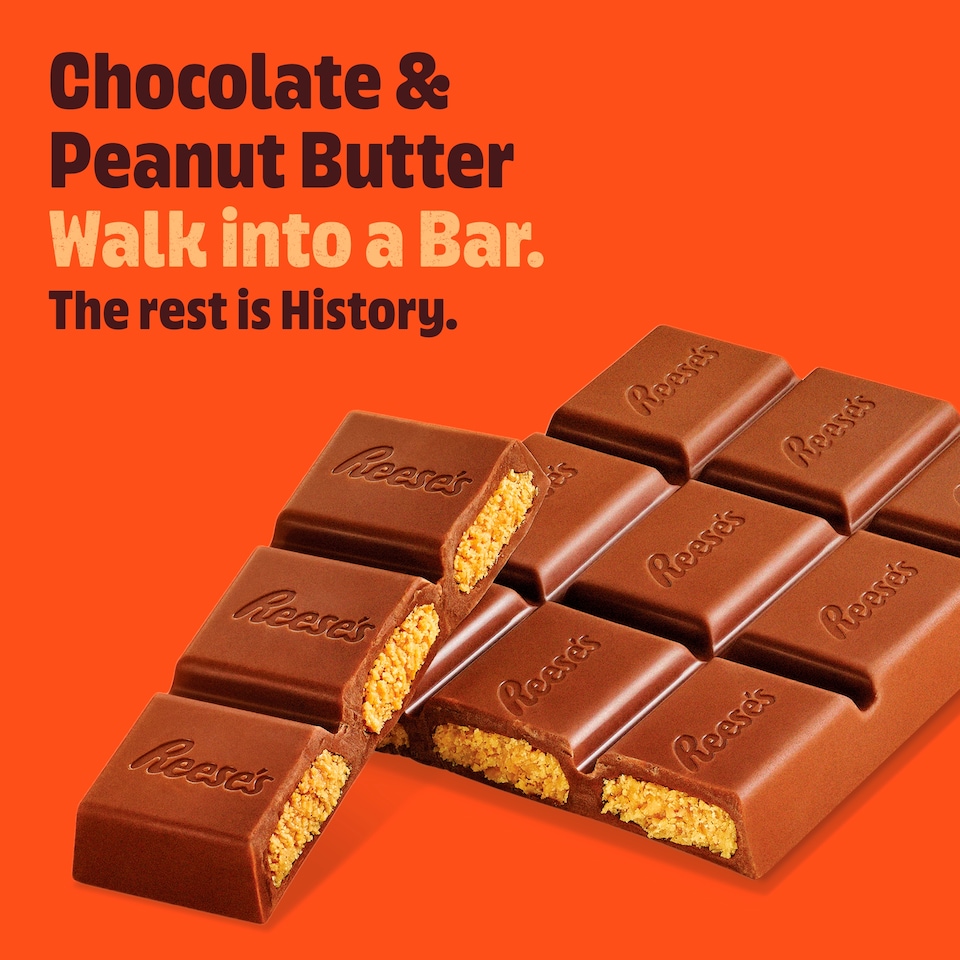 image 1 of Reese's Peanut Butter Milk Chocolate Bar 90g
