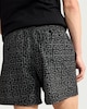 image 3 of F&F Geometric Print Swim Shorts in Black