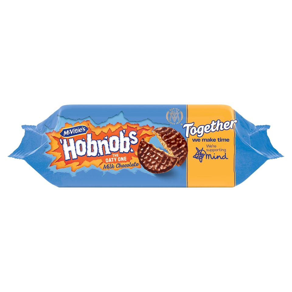 MCVITIES MILK CHOCOLATE HOBNOBS 262G