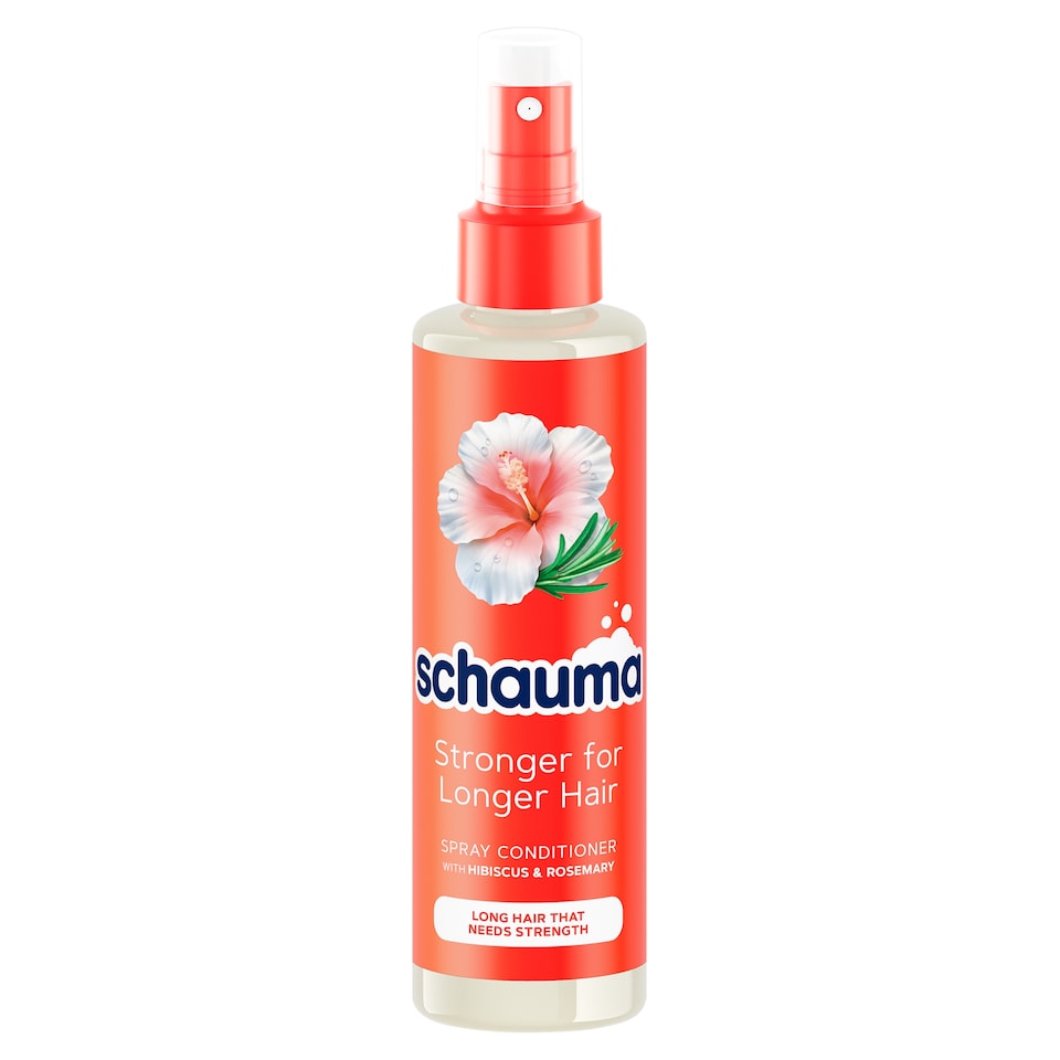 Schauma Stronger For Longer Hair kondicionér pro dlouhé vlasy s ibiškem a rozmarýnem 200ml