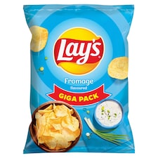 Lay's tejfölös-zöldfűszeres ízű burgonyachips 250 g