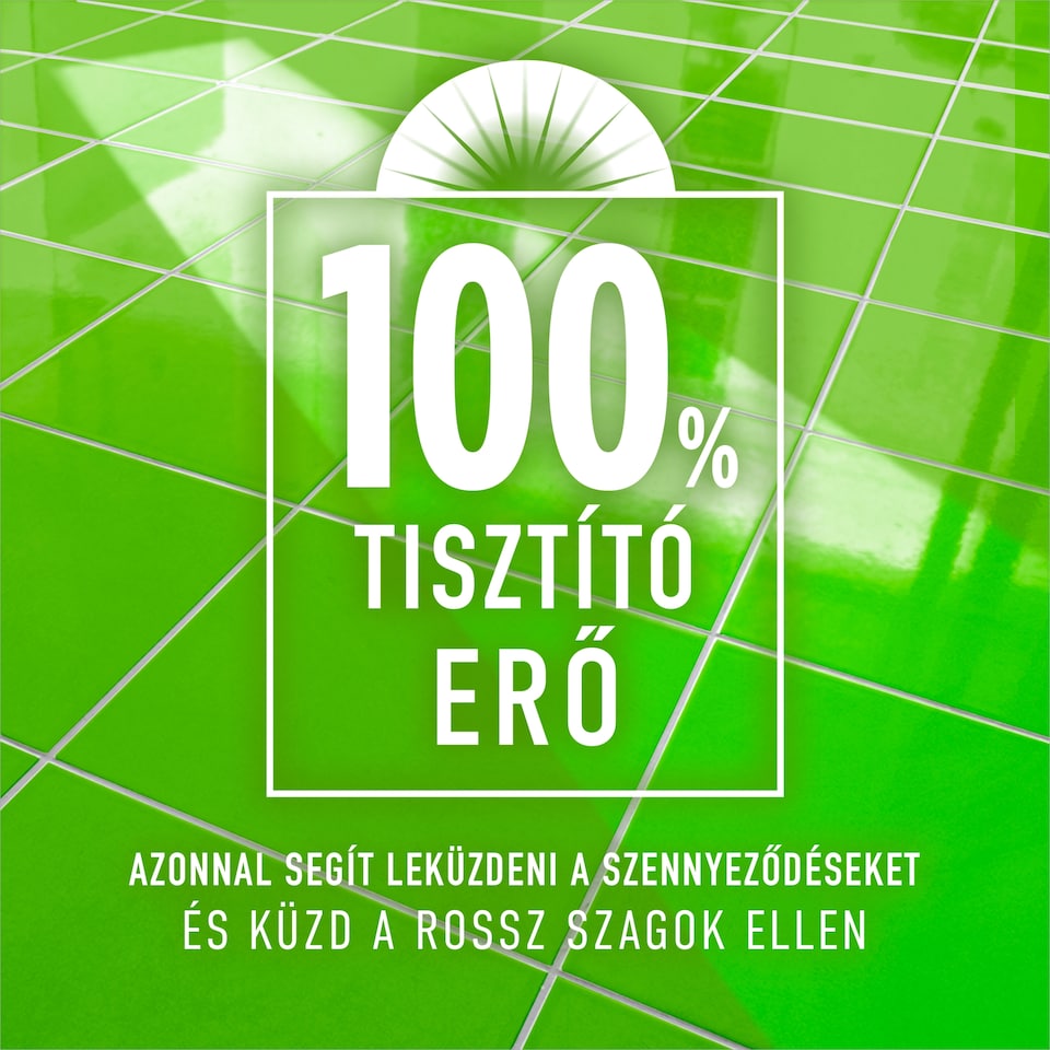 Ajax Flower Fiesta Tavaszi virágok Zöld általános tisztítószer 1000 ml  1. kép