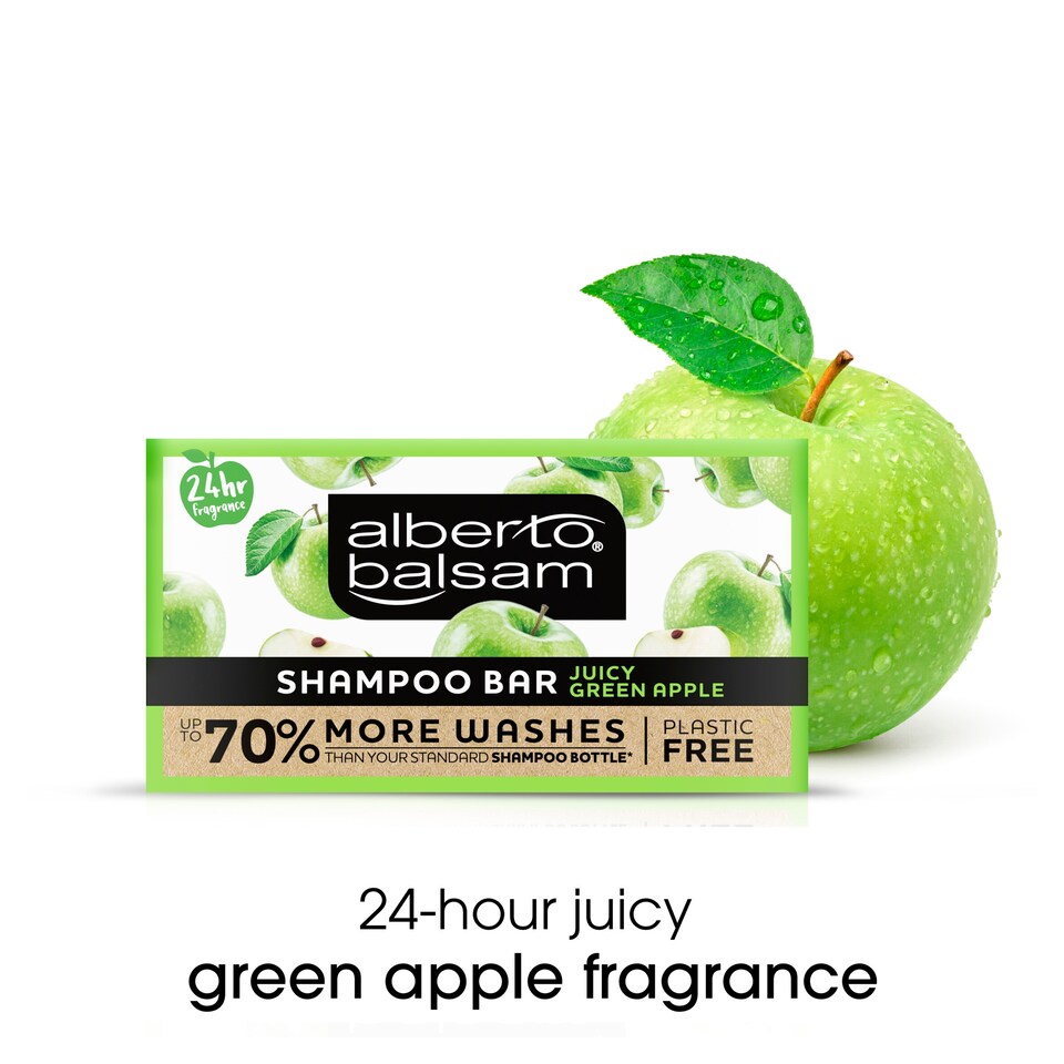 image 1 of Alberto Balsam Apple Shampoo Bar 75G